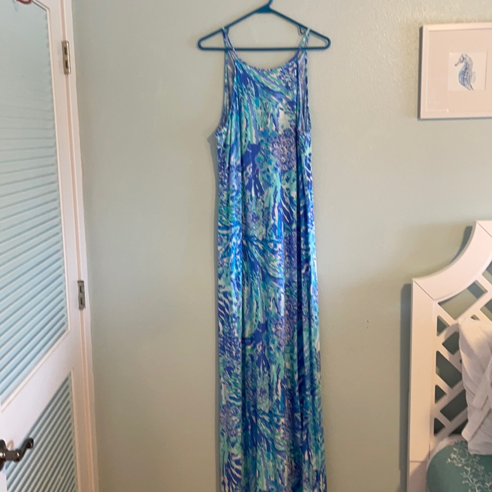 Never worn Lilly Pulitzer maxi dress